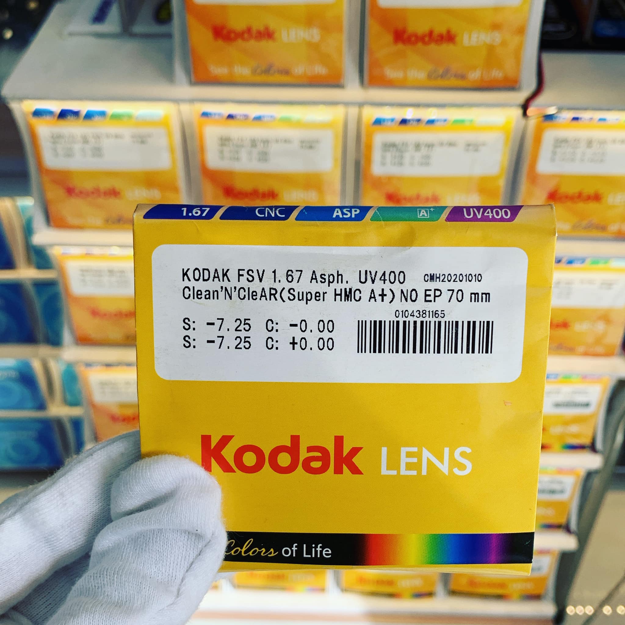 Tròng Kodak UV400 Clean&Clear 1.56 — Ảnh nhỏ 4