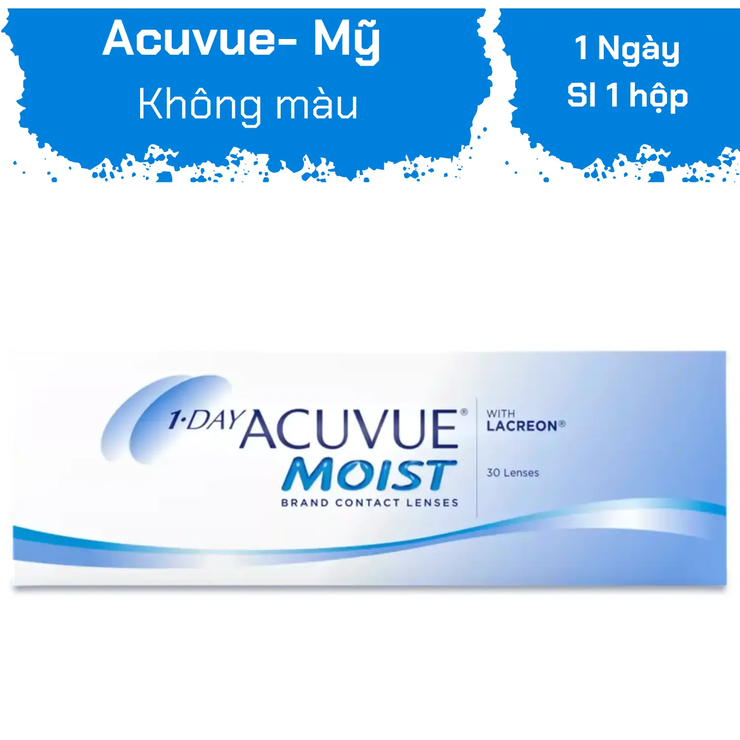 Kính áp tròng ACUVUE® MOIST — Hình 1