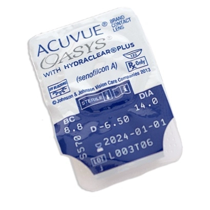 ACUVUE® OASYS CONTACT LENS WITH HYDRACLEAR® PLUS TECHNOLOGY — Thumbnail 3