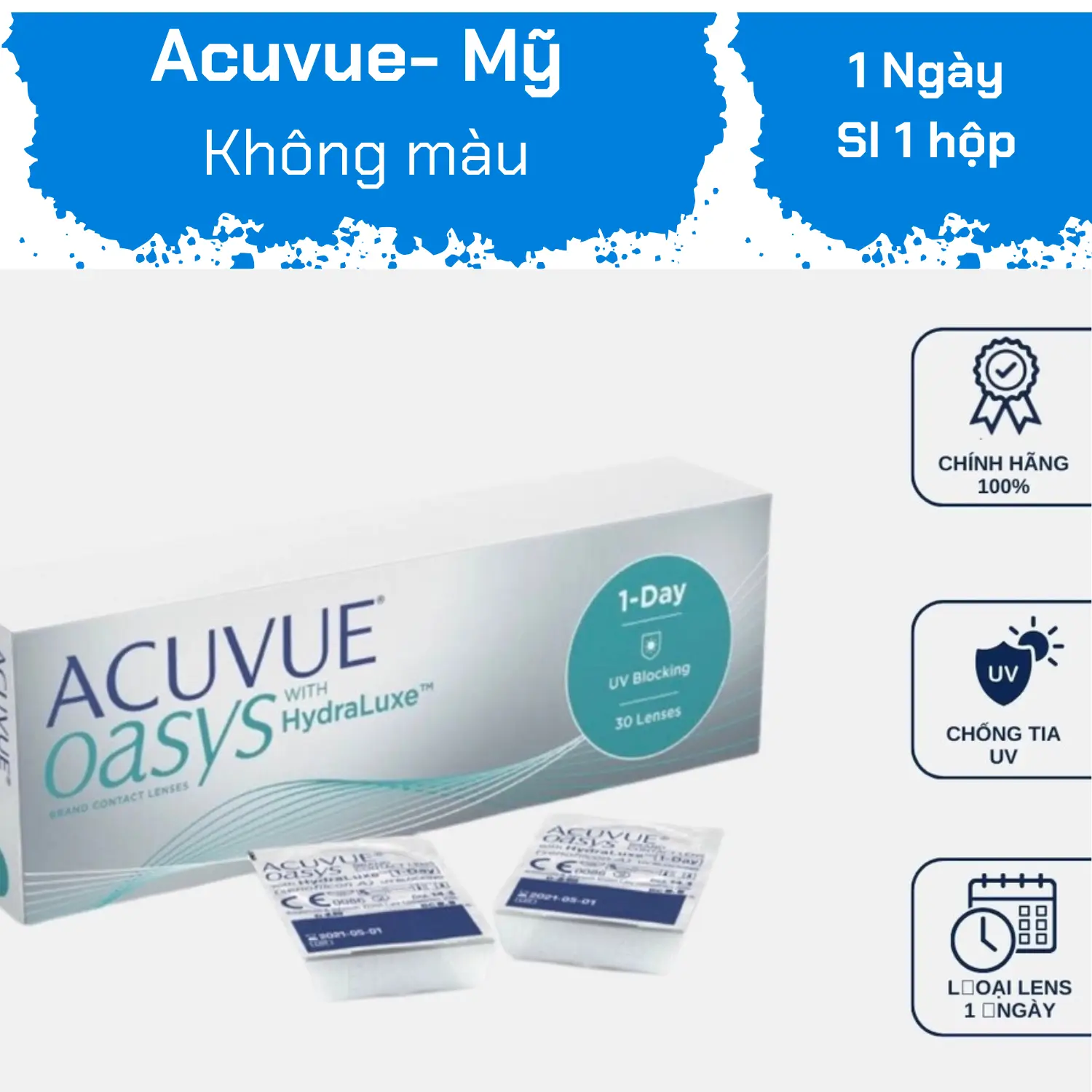 ACUVUE OASYS 1-Day with HydraLuxe Technology — Thumbnail 4