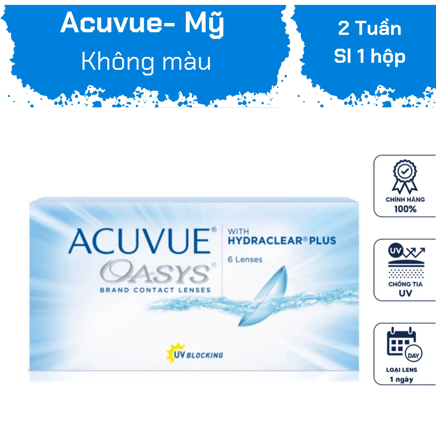 ACUVUE® OASYS CONTACT LENS WITH HYDRACLEAR® PLUS TECHNOLOGY — Thumbnail 4
