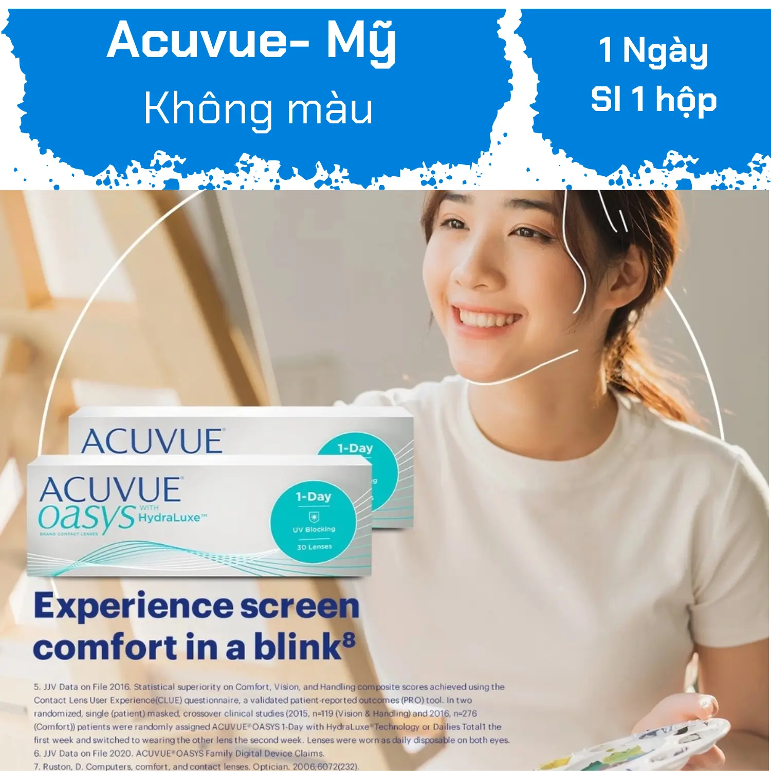 ACUVUE OASYS 1-Day with HydraLuxe Technology — Thumbnail 2