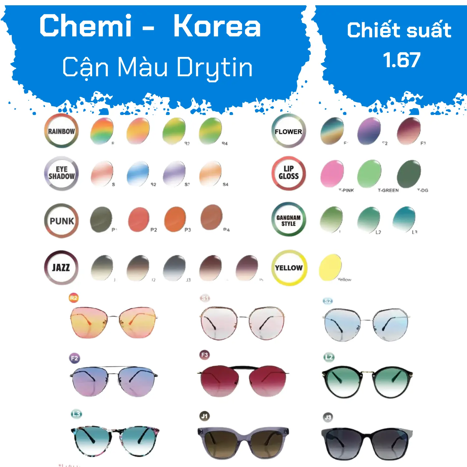 Chemi DryTin U6 1.67 Colored Lens — Thumbnail 2