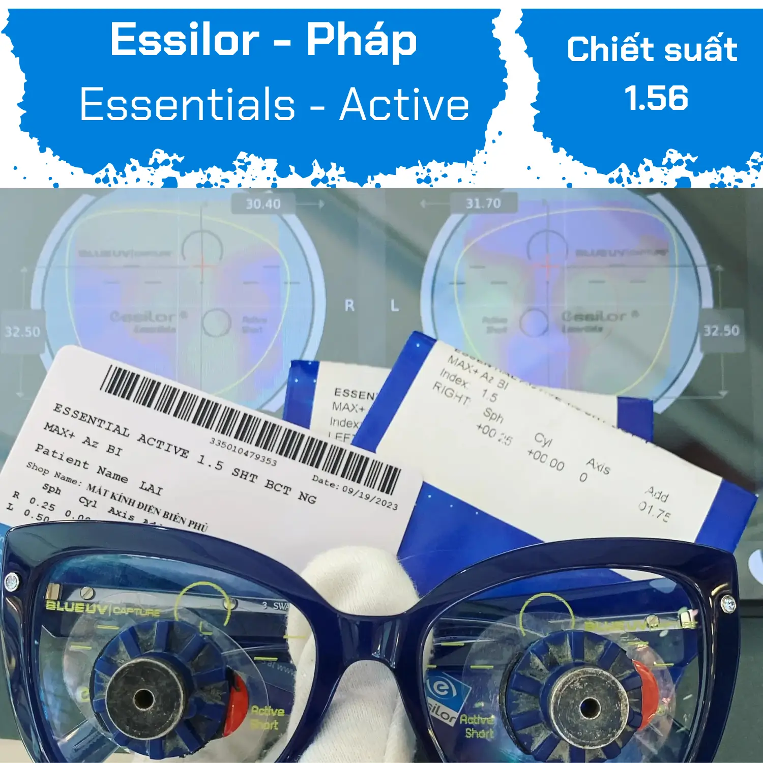 Essentials Active Blueuv/Capture 1.56 Multifocal — Thumbnail 2