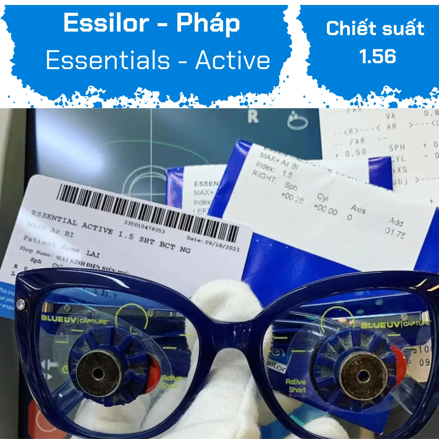 Essentials Active Blueuv/Capture 1.56 Multifocal — Image 1