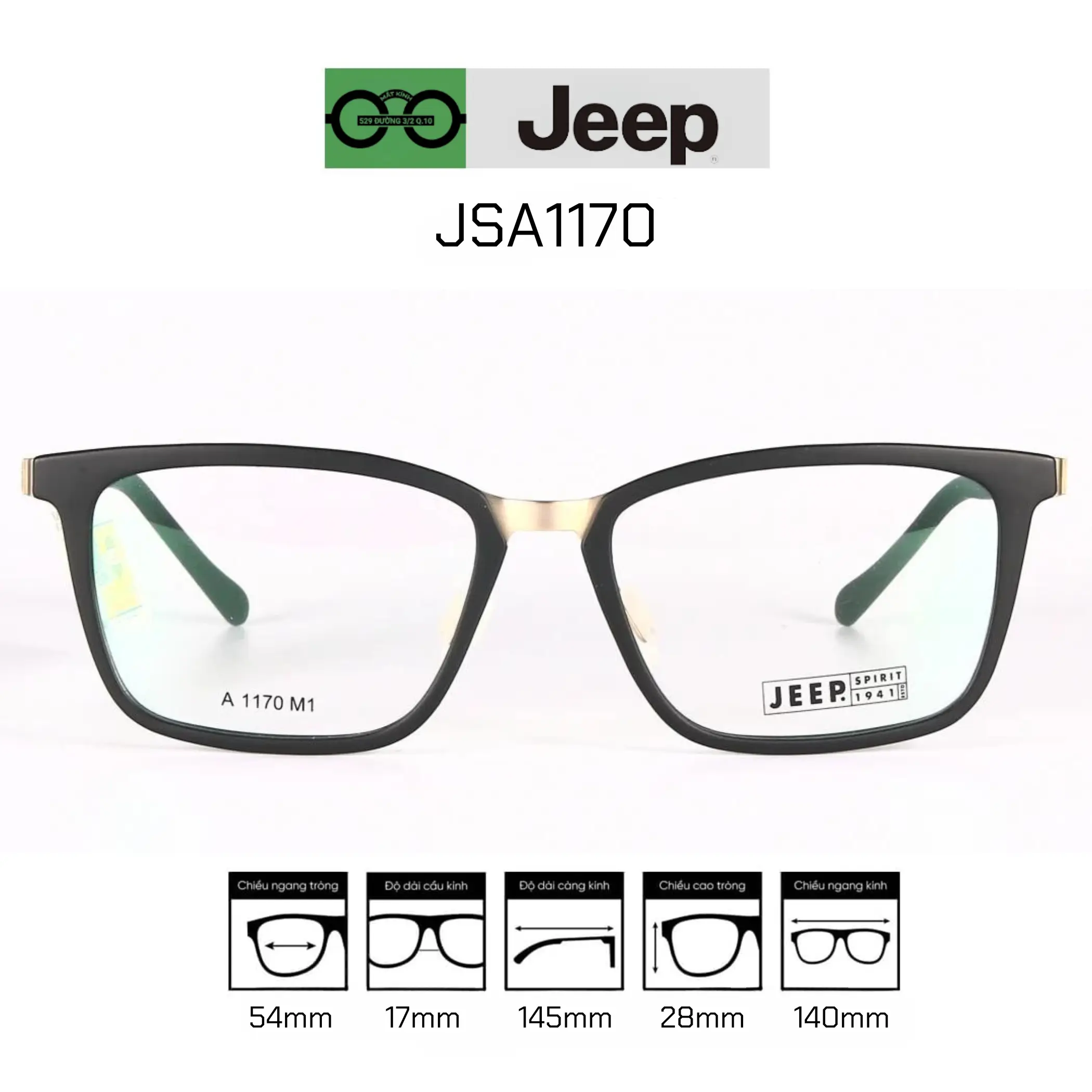 Gọng kính JEEP JSA1170 — Ảnh nhỏ 3