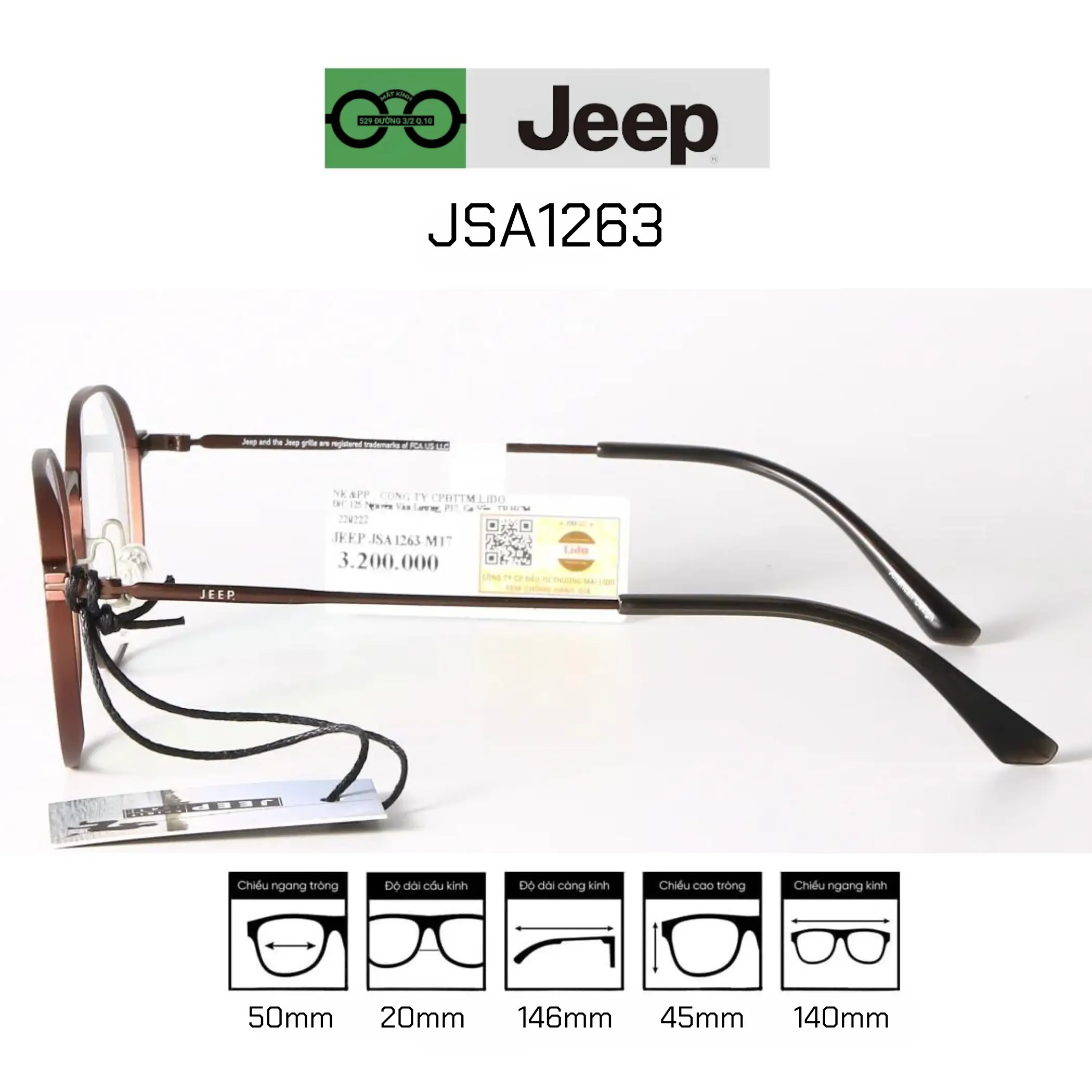 Gọng kính JEEP JSA1263 — Ảnh nhỏ 3