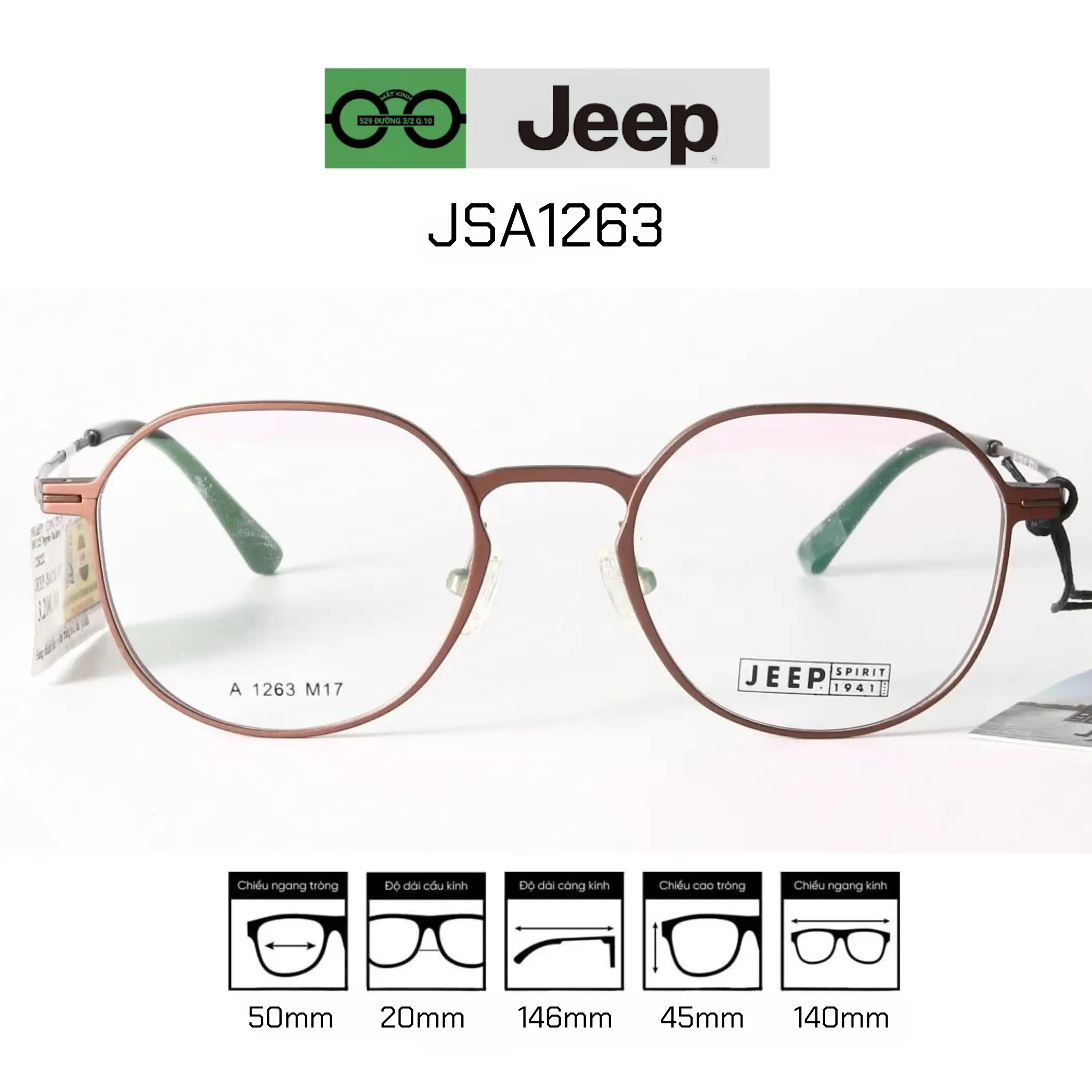 Gọng kính JEEP JSA1263 — Ảnh nhỏ 2
