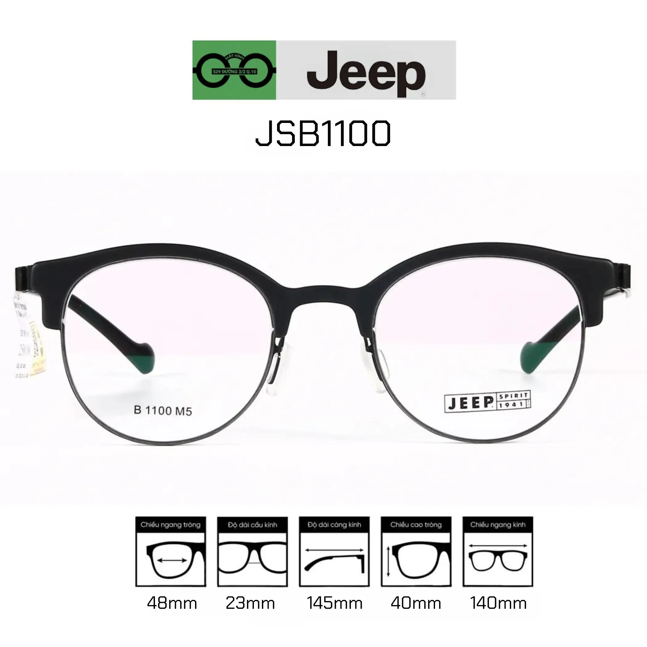 Gọng kính Jeep JSB1100 — Ảnh nhỏ 3