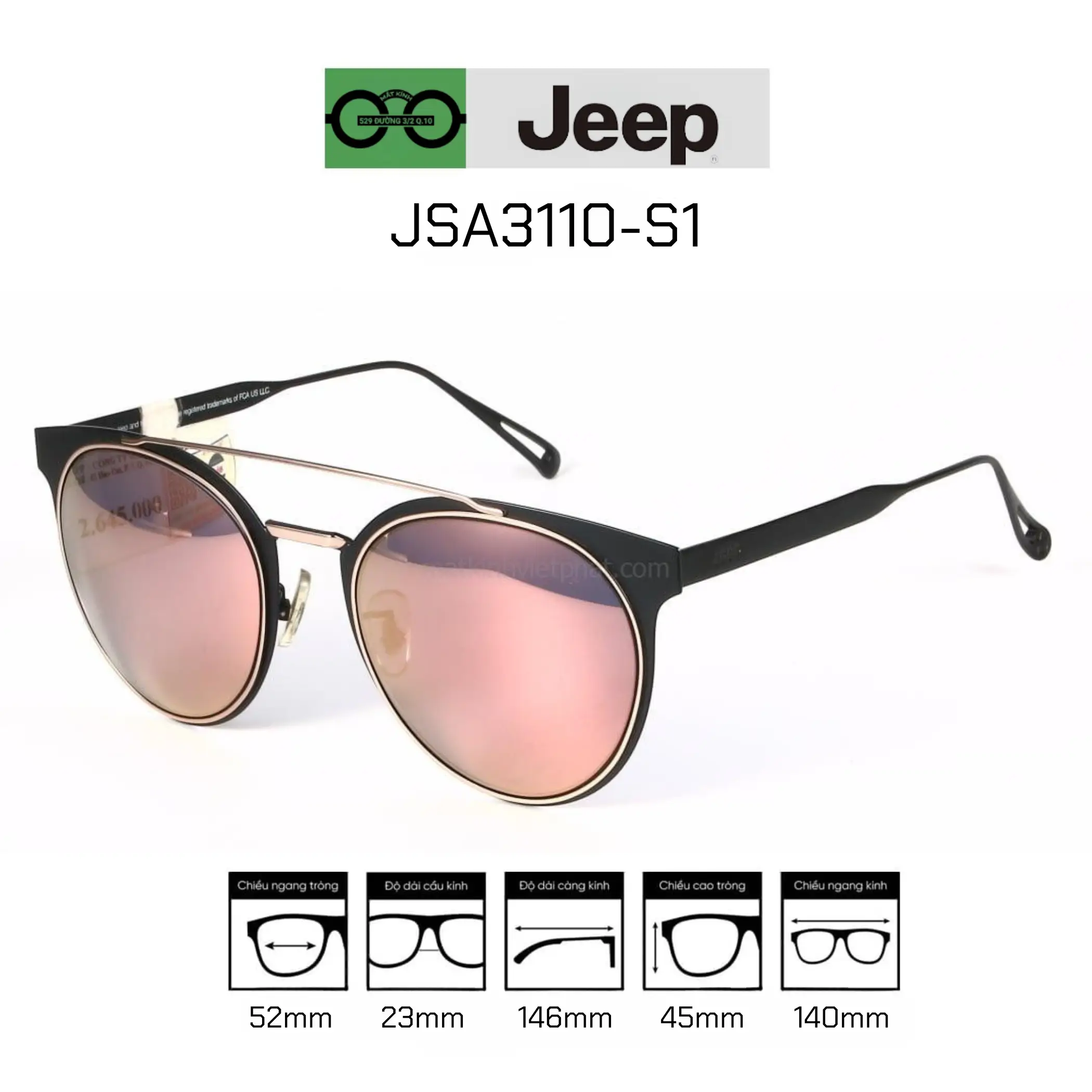 Kính mát JEEP JSA3110-S1 — Ảnh nhỏ 3