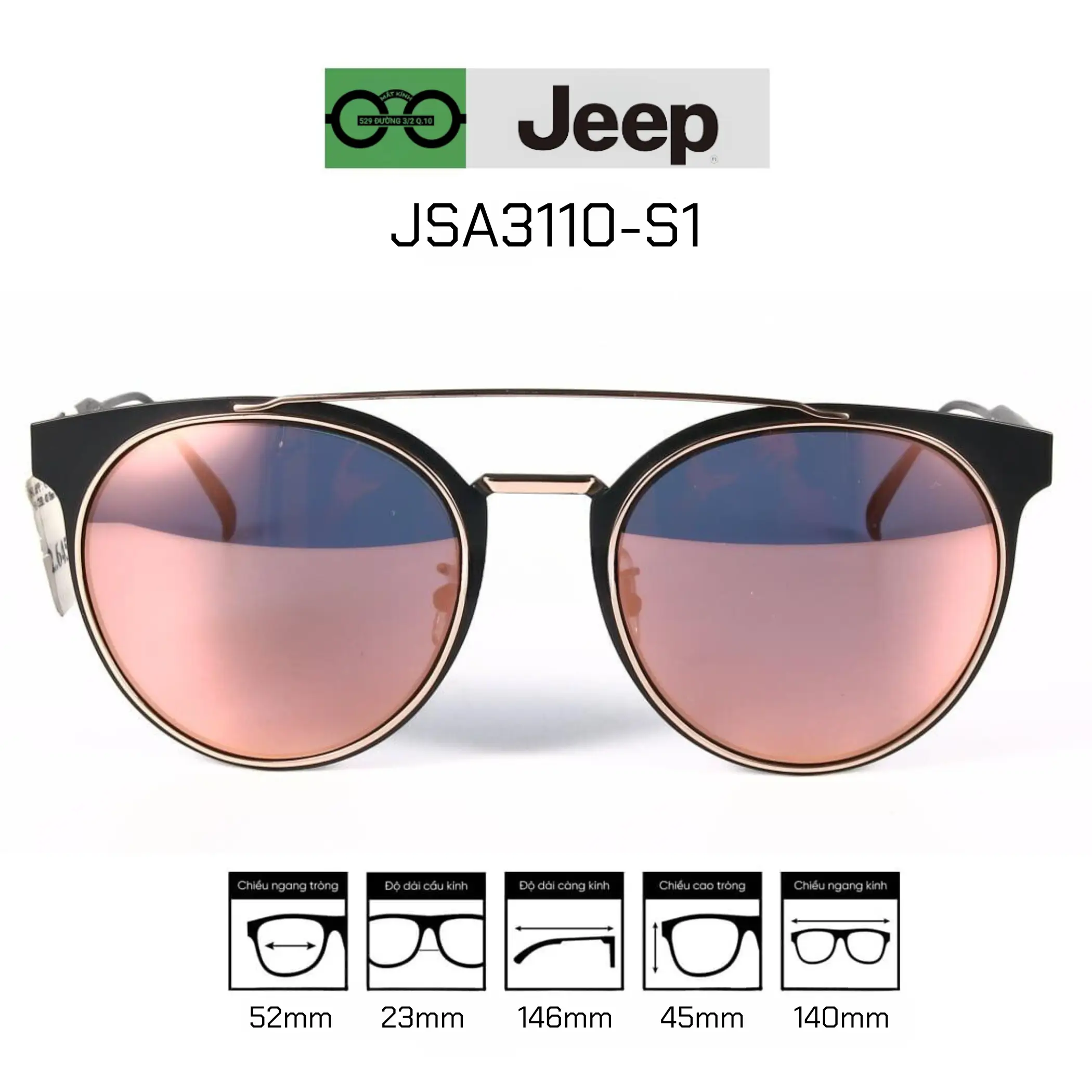 Kính mát JEEP JSA3110-S1 — Hình 1