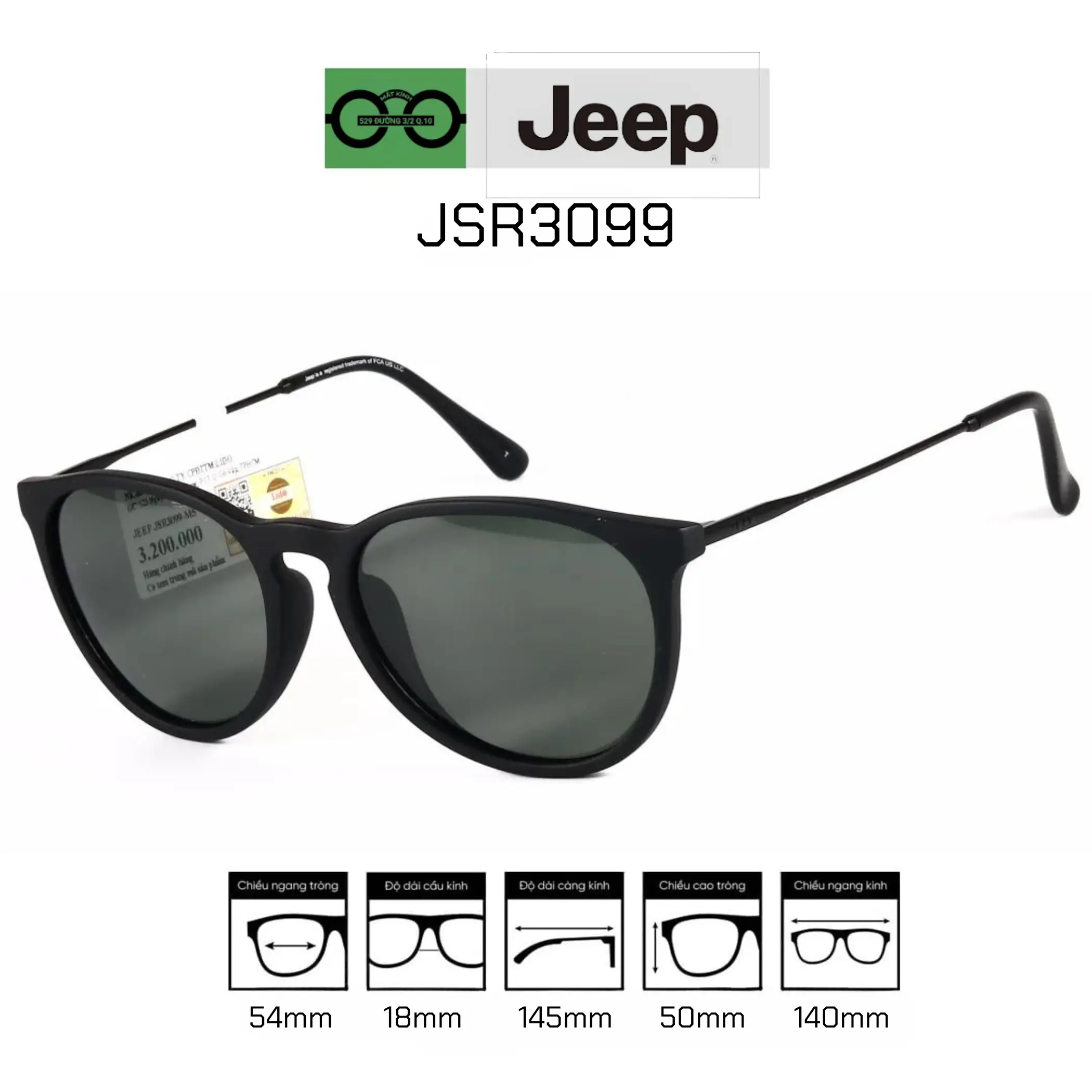 Kính mát  Jeep JSR3099 — Ảnh nhỏ 3