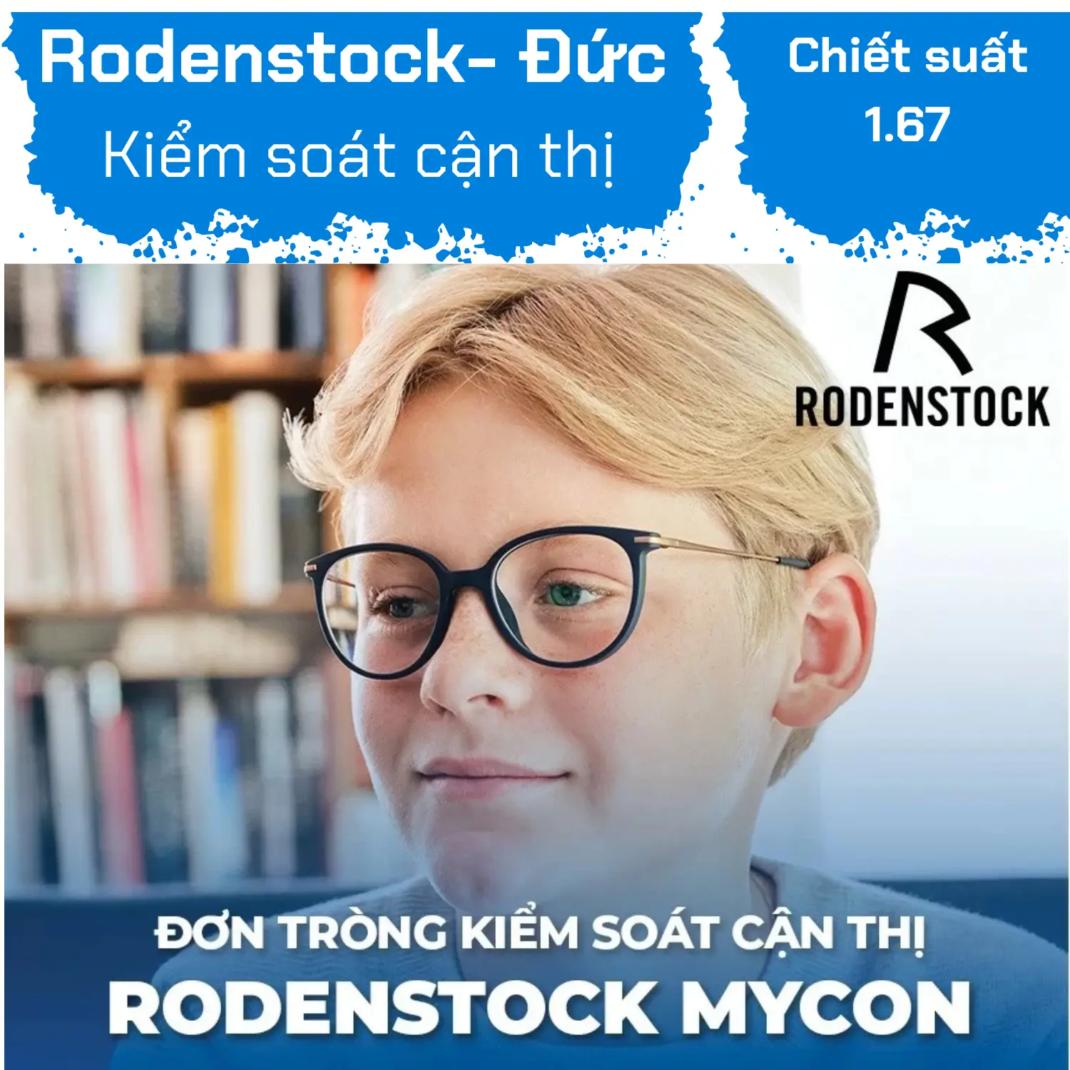 Rodenstock MyCon™ 2 1.67 – Progressive Myopia Control Lenses for Children — Image 1