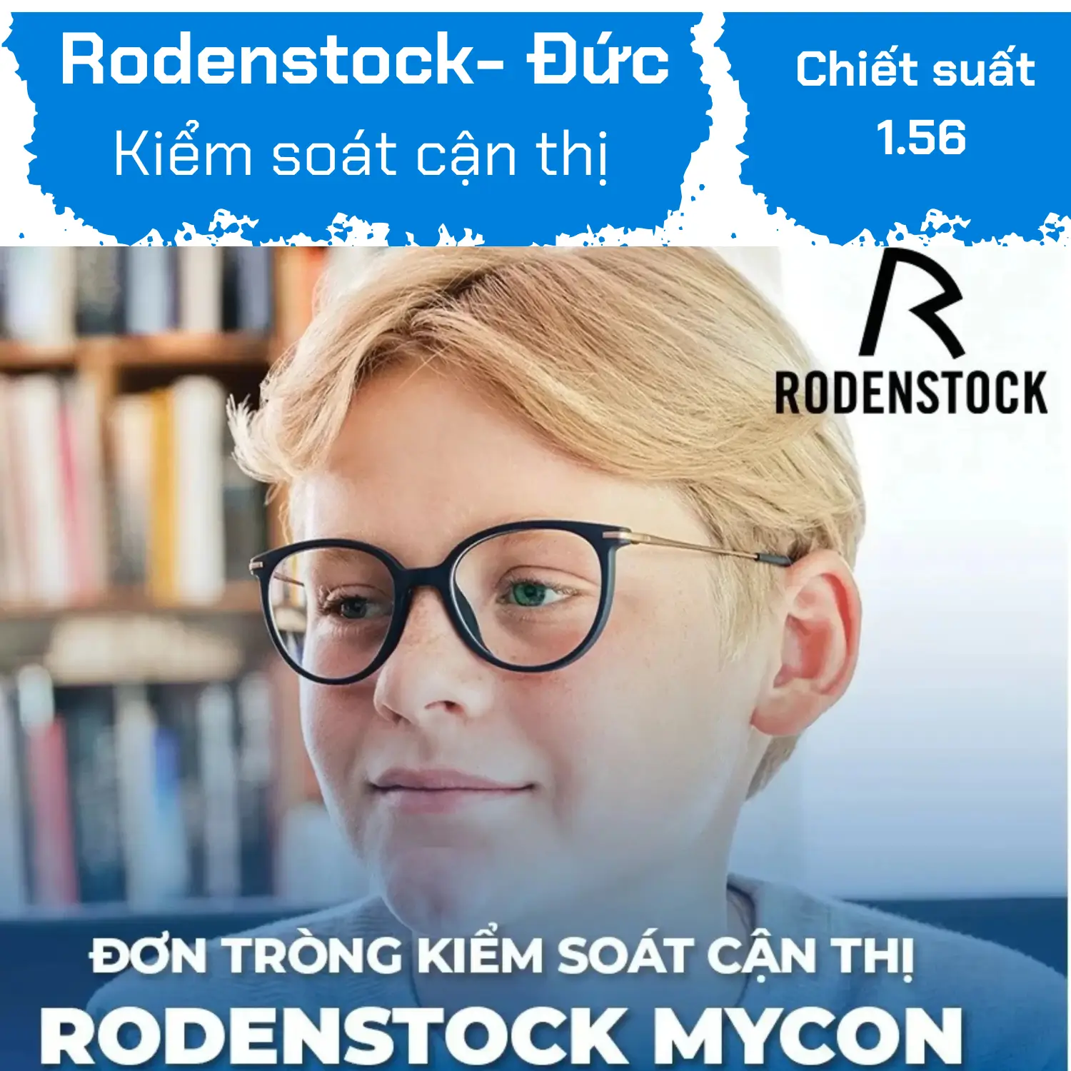 Rodenstock MyCon™ 2 1.56 – Tròng kính kiểm soát tiến triển cận thị cho trẻ em — Hình 1