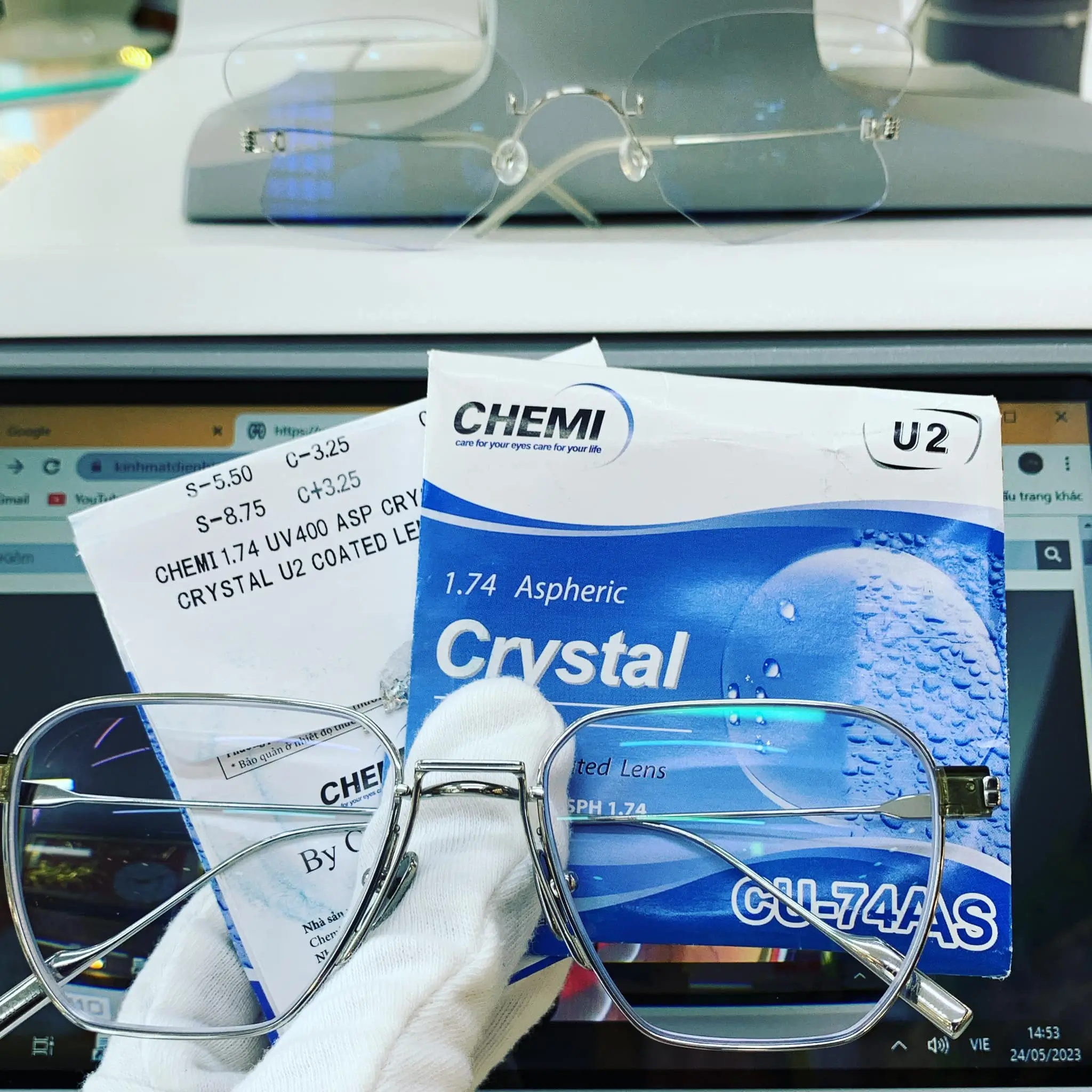 Tròng Kính Chemi U2 1.74 — Ảnh nhỏ 2