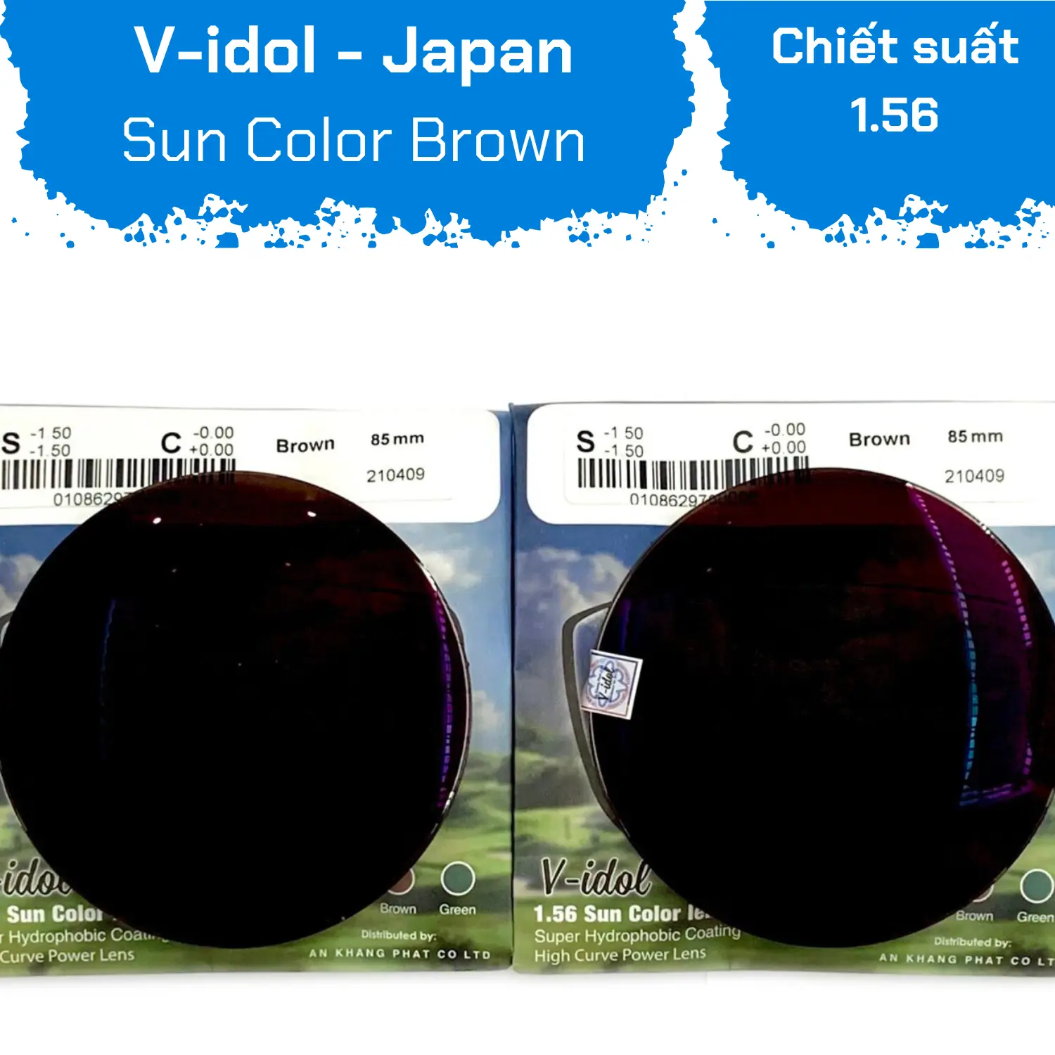 V-idol High Curve Sun Color/ Brown — Ảnh nhỏ 3