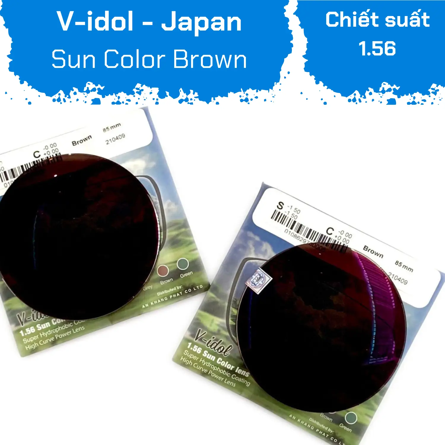 V-idol High Curve Sun Color/ Brown — Ảnh nhỏ 2