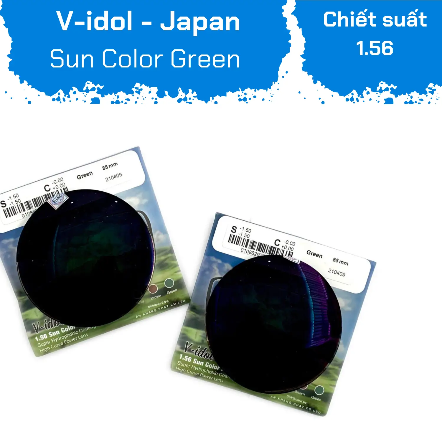 V-idol High Curve Sun Color/ Green — Ảnh nhỏ 3