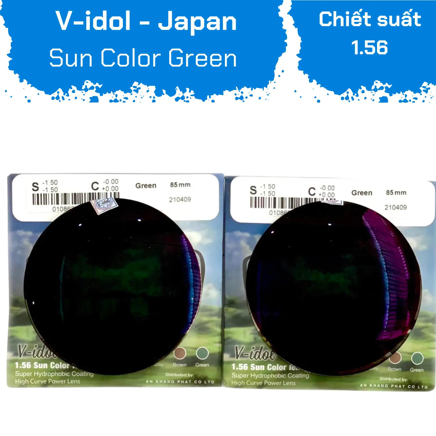 V-idol High Curve Sun Color/ Green — Ảnh nhỏ 2