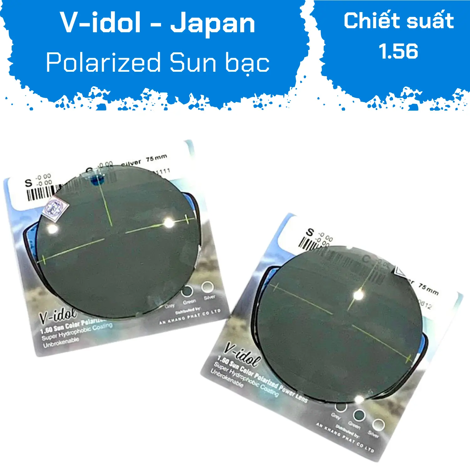 V-idol Polarized Sun Color/ Grey Sliver Mirror — Ảnh nhỏ 2