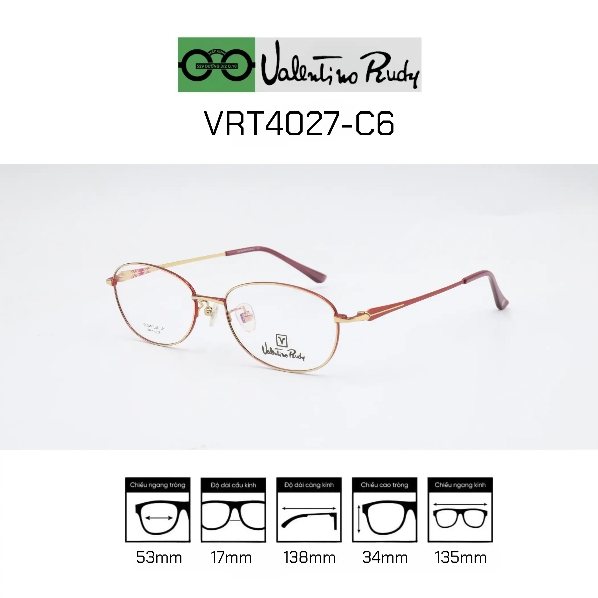 Valentino Rudy Eyeglasses Frame 0VRT4027 C6.C — Image 1