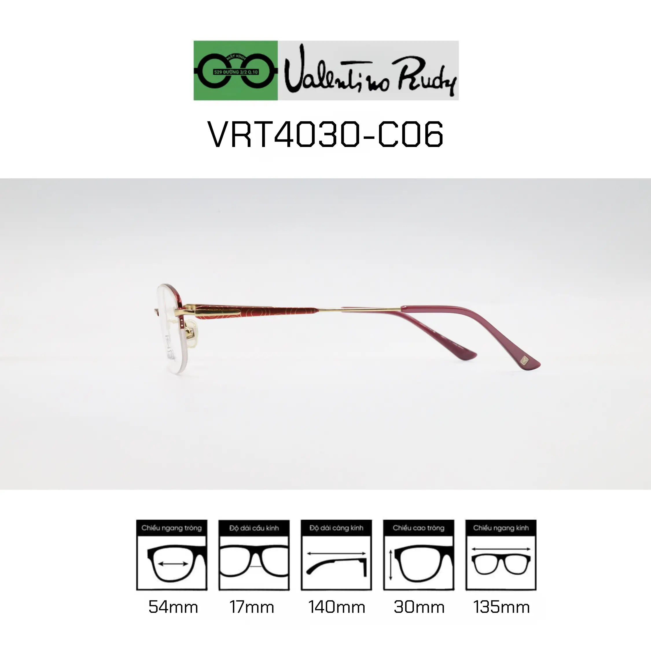 Valentino Rudy Eyeglasses Frame 0VRT4030 C6.C — Thumbnail 2