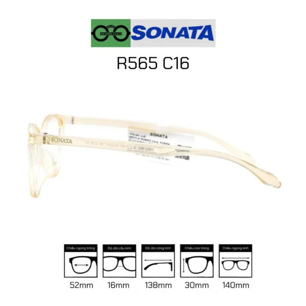 Gọng kính SONATA R565 C16 - Hình ảnh 2