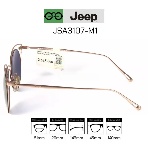 Kính mát JEEP JSA3107-M1 - Hình ảnh 3