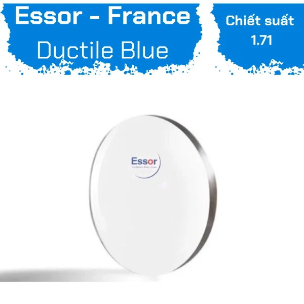 TRÒNG KÍNH ESSOR DUC Super Ductile Series Super Ductile Blue Control Lenses 1.71