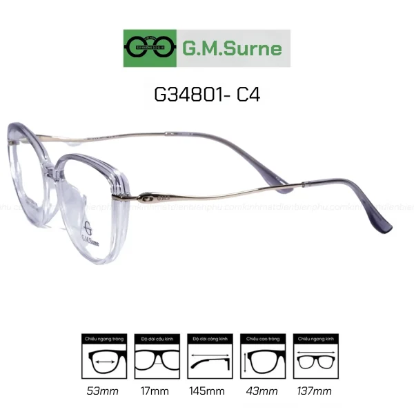 Gọng G.M.Surne G34801 - C4