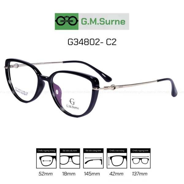 Gọng G.M.Surne G34802 - C2