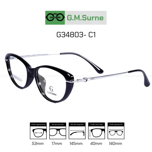 Gọng G.M.Surne G34803 - C1